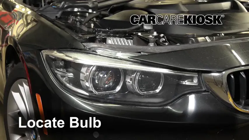 2019 BMW 430i xDrive Gran Coupe 2.0L 4 Cyl. Turbo Lights Daytime Running Light (replace bulb)